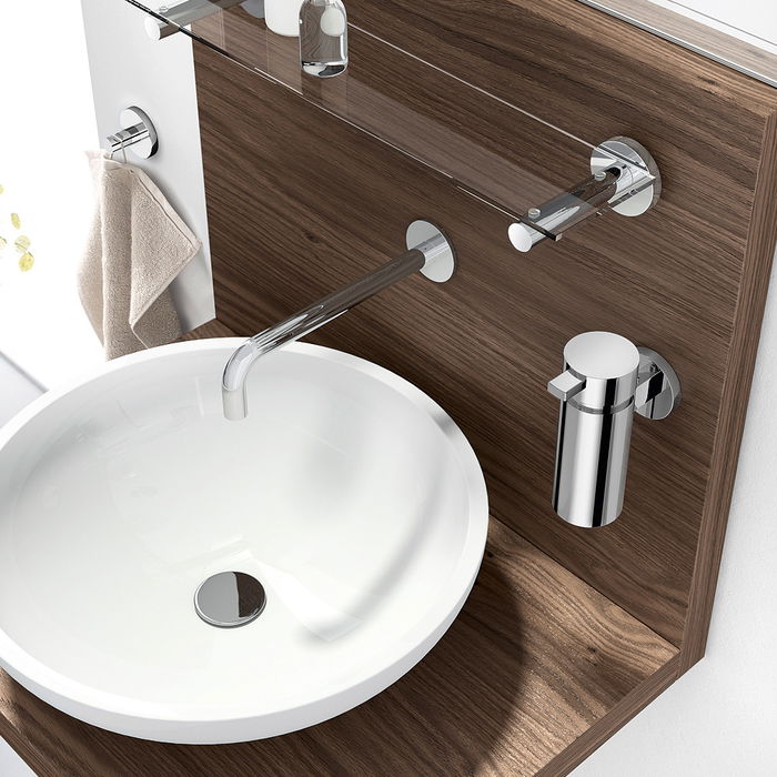 Zack Dosificador Pared Scala Acabado HIGH GLOSS POLISH 15,5 cm